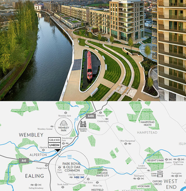 Grand Union exterior view