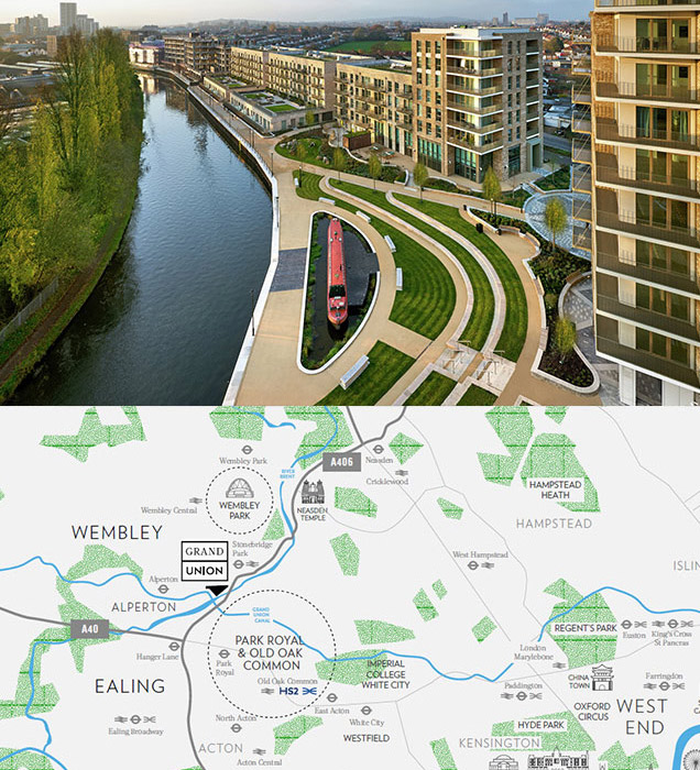 Grand Union exterior view