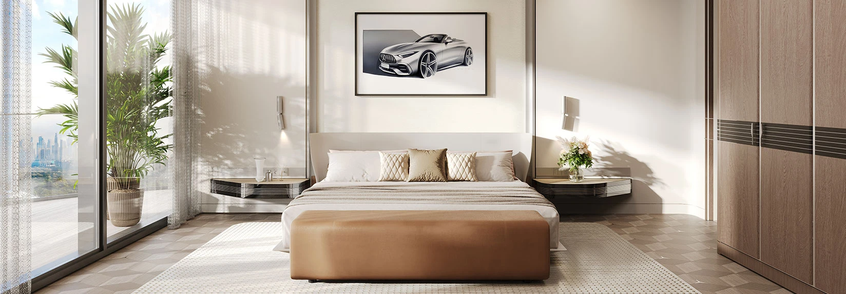 mercedes benz city  - Mercedes Benz City bedroom image
