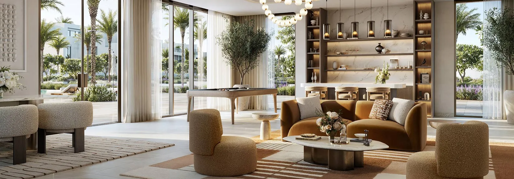 emaar the heights  - Emaar The Heights living room